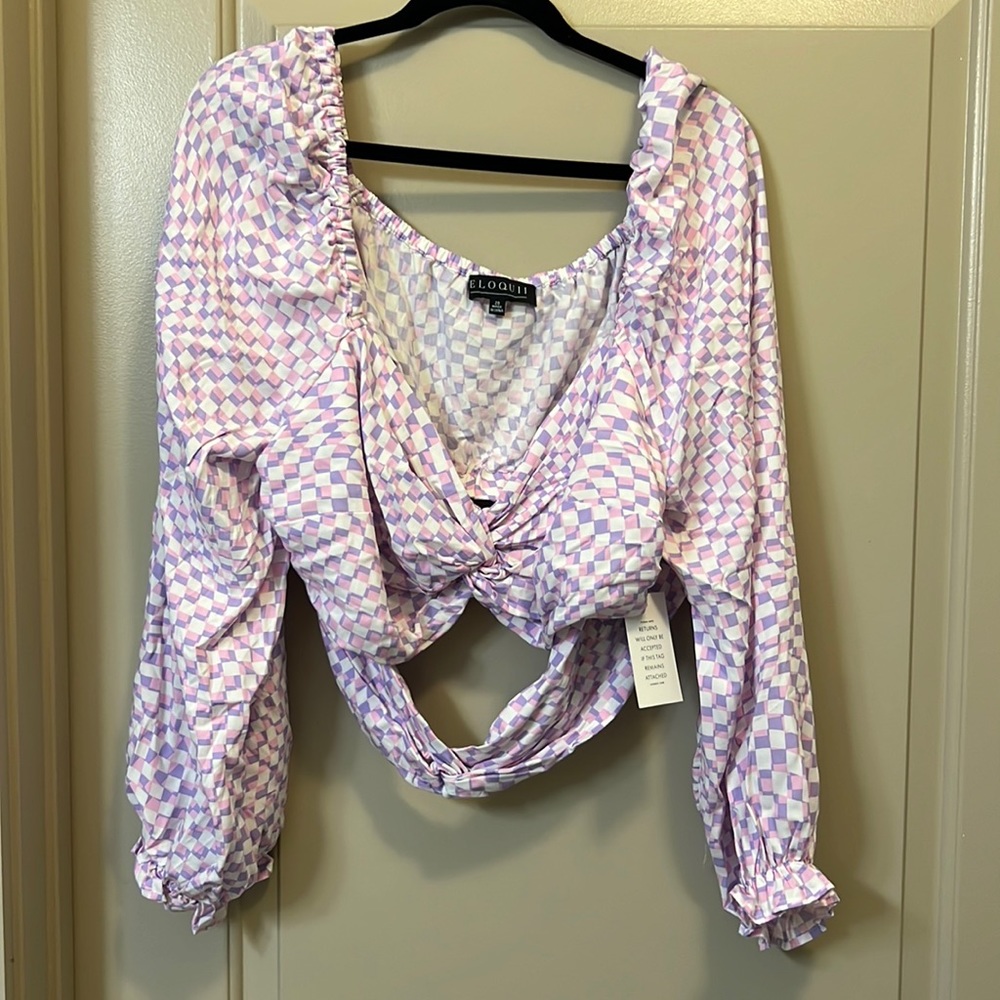 ELOQUII crop top
